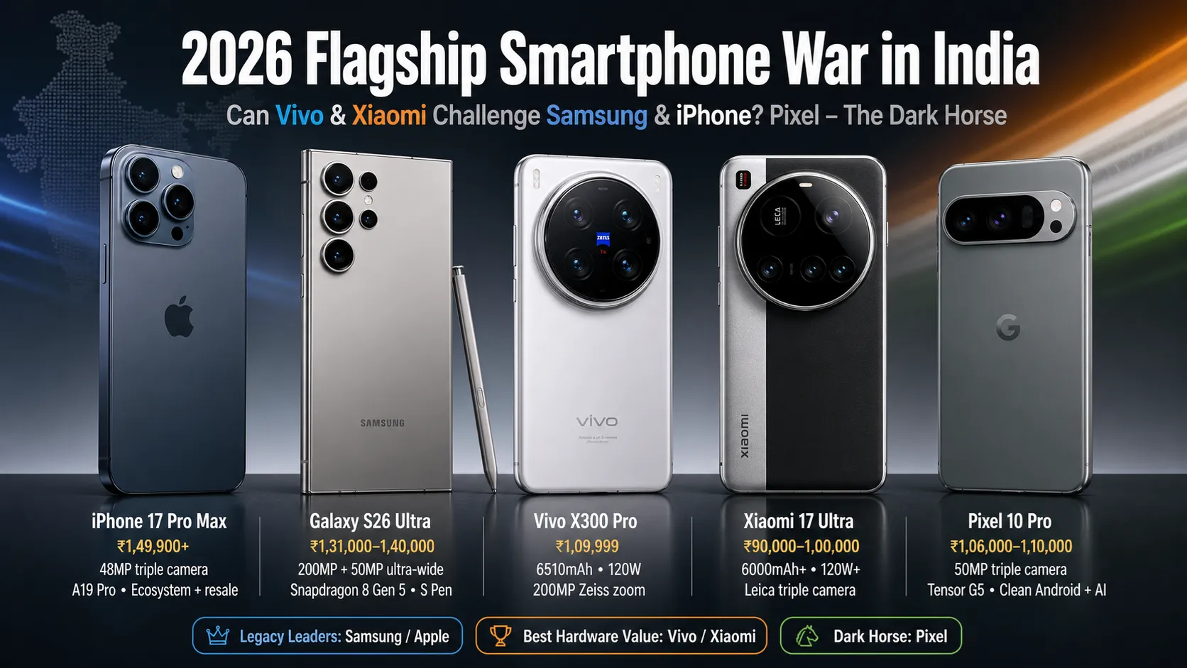 Best Flagship Smartphones in India 2026: Premium Phones That Define Excellence